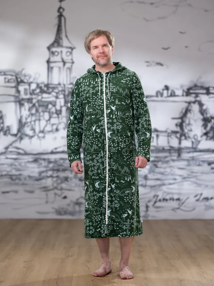 SAUNAtakki miesten (Pohjoisen kutsu mänty joustofrotee)